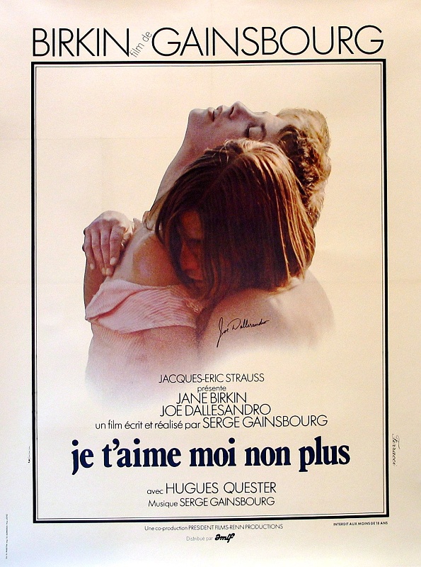 Je t'aime moi non plus / Я тебя больше не люблю (1976)