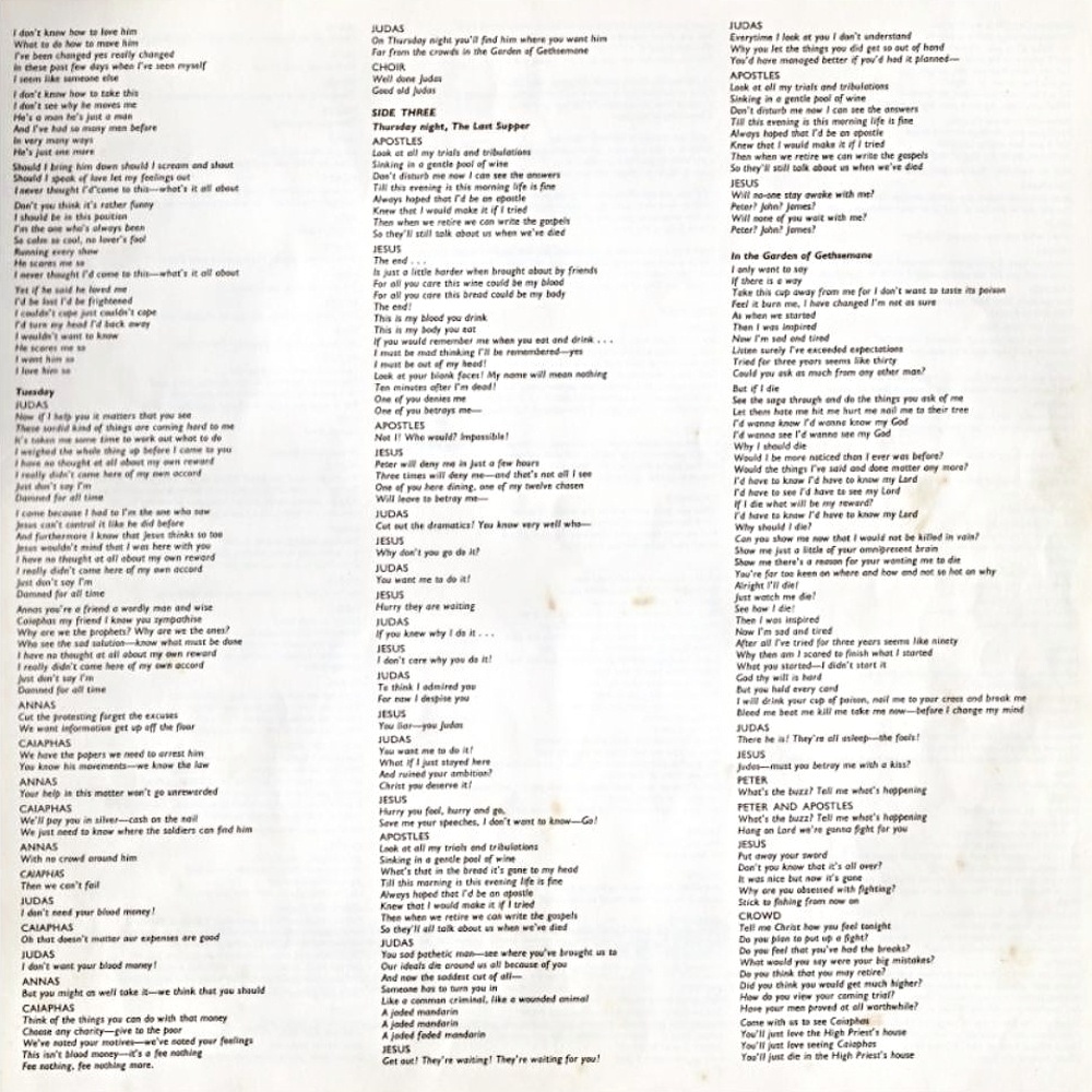 Jesus Christ Superstar (MCA UK) / 1970