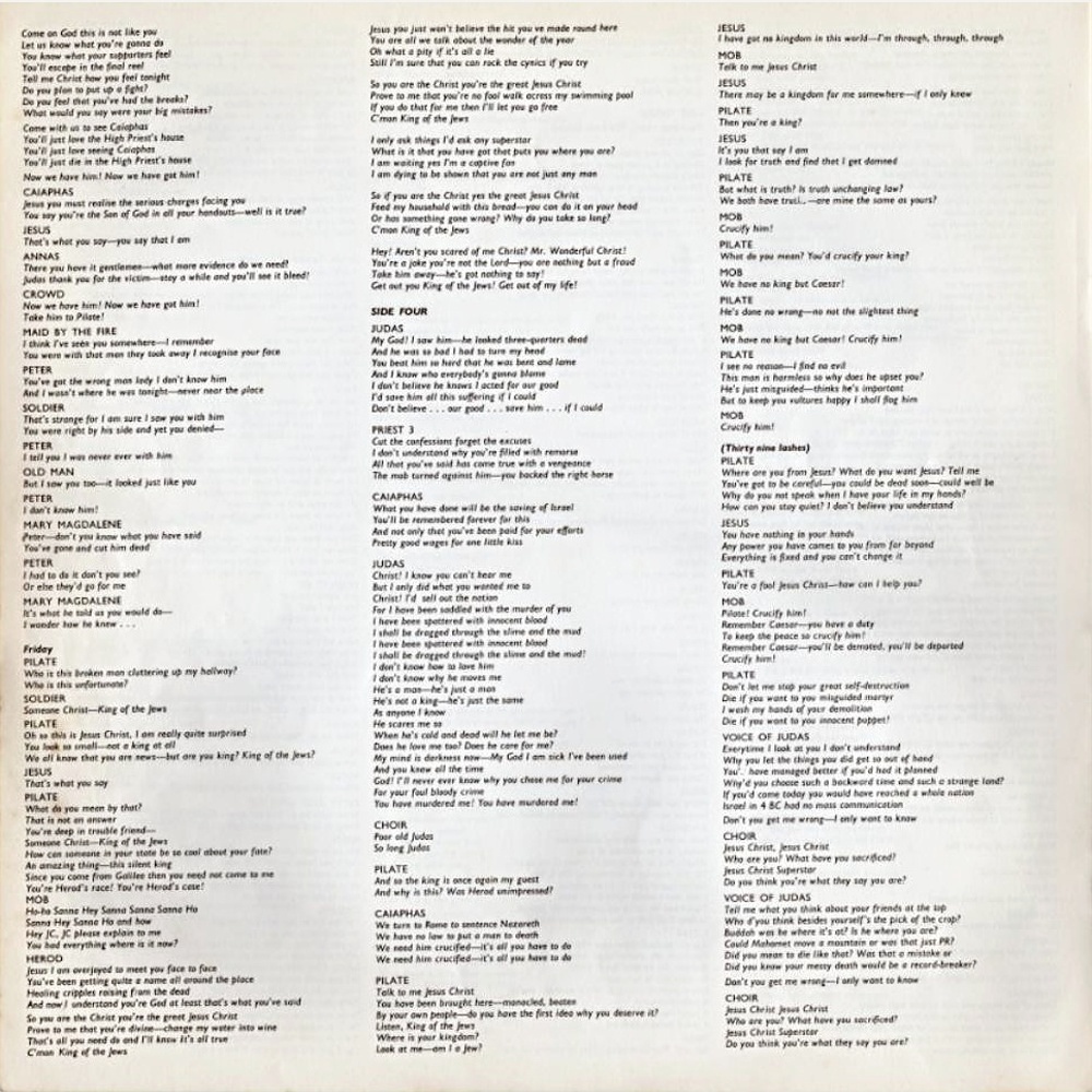 Jesus Christ Superstar (MCA UK) / 1970