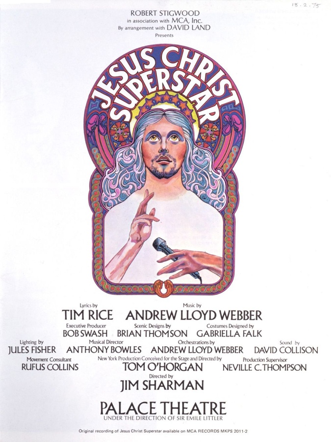 Jesus Christ Superstar at the Original Broadway / 1971